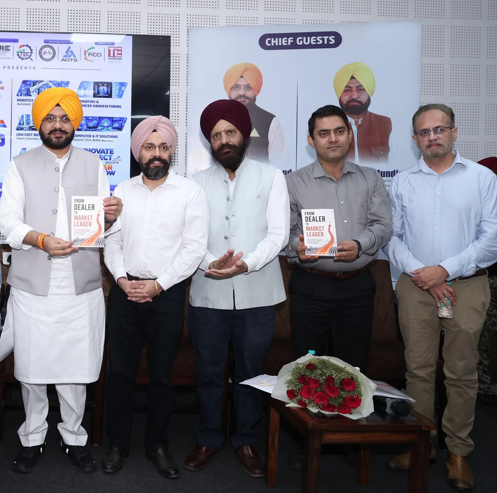 From Factory Floor to the Pages of a Book: Young Industrialist Barunpreet Singh Ahuja Turns Author, Book Launched by Punjab Cabinet Minister Tarunpreet Singh Sond